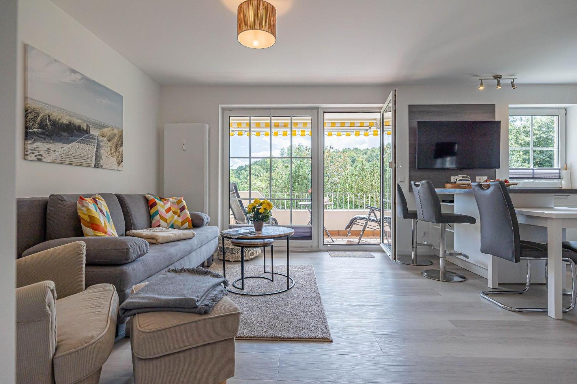 Fewo1846 - Strandresidenz Wassersleben Suedblick App 689 - Komfortables Apartment Mit Balkon Und Meerblick Harrislee Eksteriør bilde