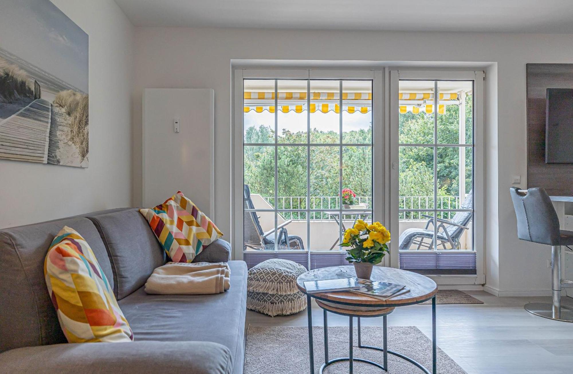 Fewo1846 - Strandresidenz Wassersleben Suedblick App 689 - Komfortables Apartment Mit Balkon Und Meerblick Harrislee Eksteriør bilde